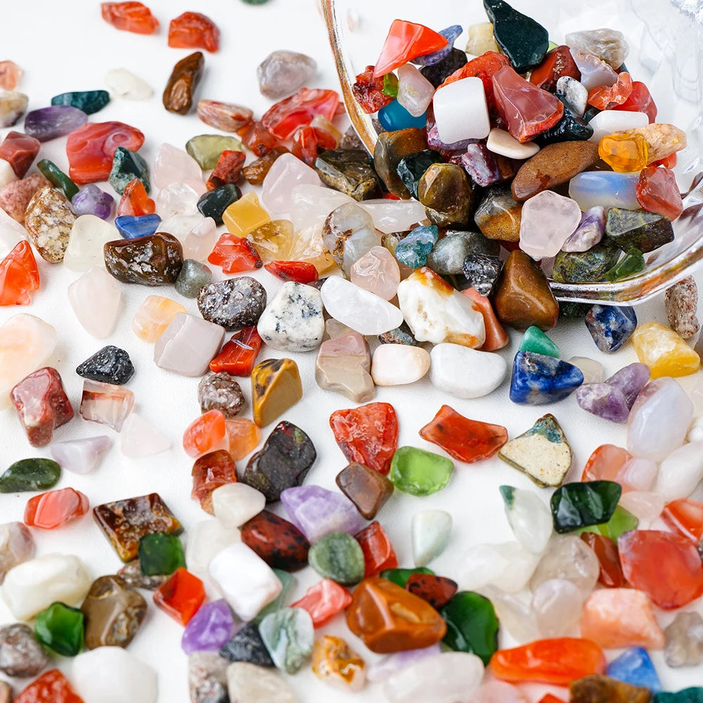 50g Natural Stones Mixed Crystal Gemstone Chips