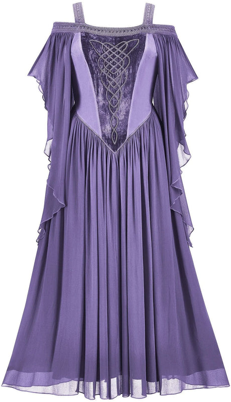 Medieval Fae Elf Dress Cosplay Costumes