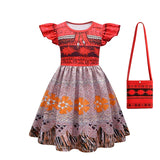 Princess Moana Little Girl Fancy Dress Halloween Cosplay Book Week Children's Costume