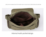Tree of Life Print Canvas Shoulder Bag Crossbody Messenger Bag