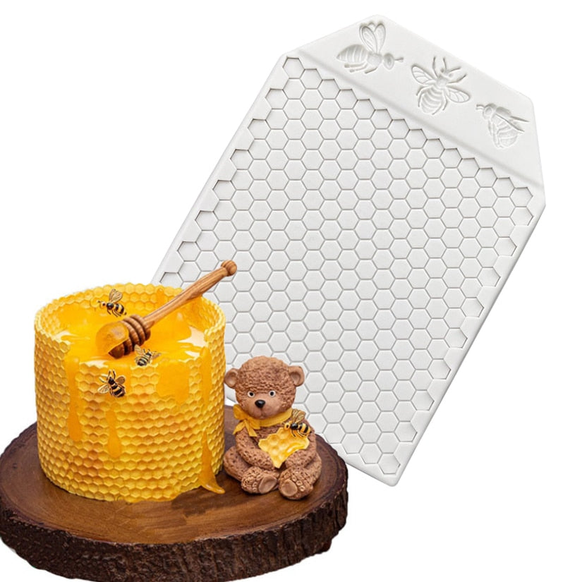 Honeycomb Bee Silicone Mould Baking & Crafting Tools