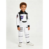 Kids Astronaut Costume Space Suit Halloween Cosplay Space Explorer Performance Book Week Costumes Children's Jumpsuit Spaceman Boys Girls