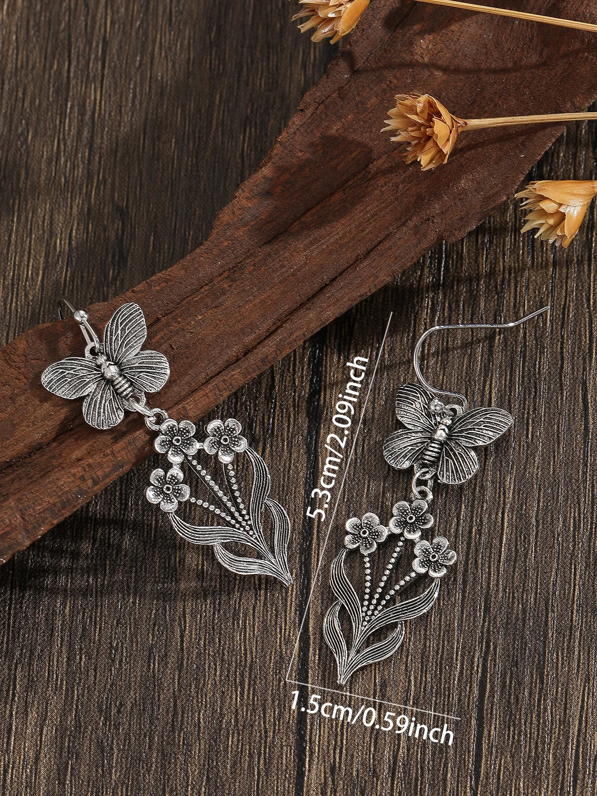 Spring Garden Butterfly Earrings