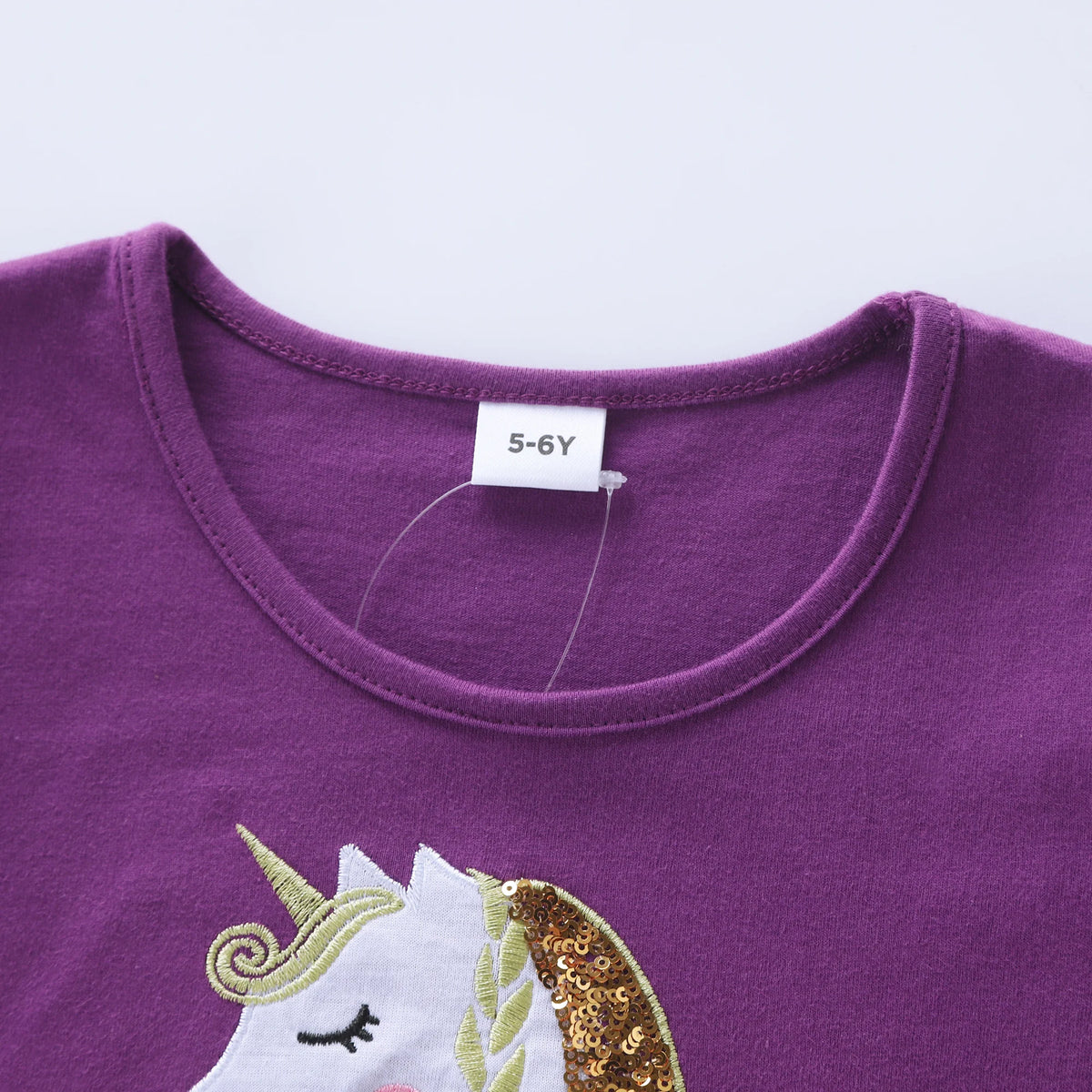 Girls' Long Sleeve Unicorn Dresses