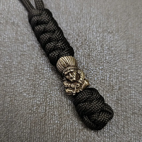Warriror Helmets Paracord Beads Lanyard Dreadlock Beard Bead