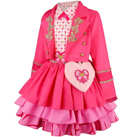 Descendants Cosplay Red Pink Chloe Kids Clothes Halloween Book Week Costumes