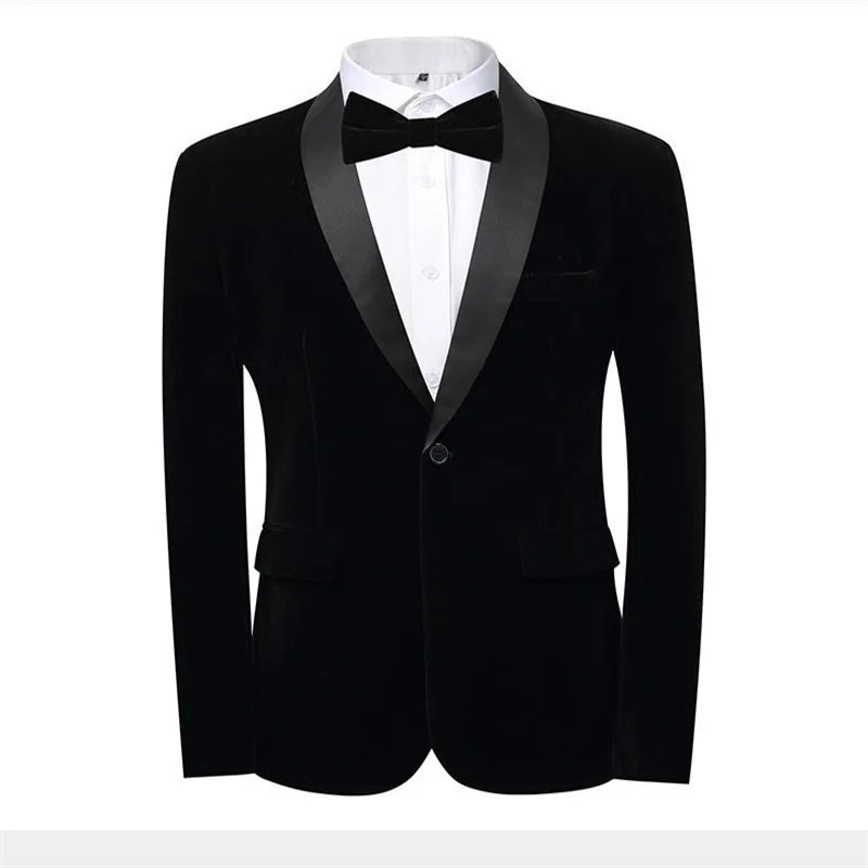 Velvet Suit Jacket