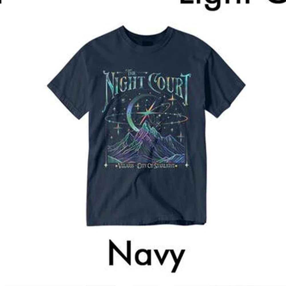Velaris The Night Court Acotar 2 Sided T-Shirt Court Of Dreams Book Lovers Tee