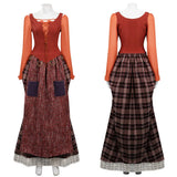 Hocus Pocus Movie Sanderson Sisters Witch Costumes Cosplay Outfits Halloween