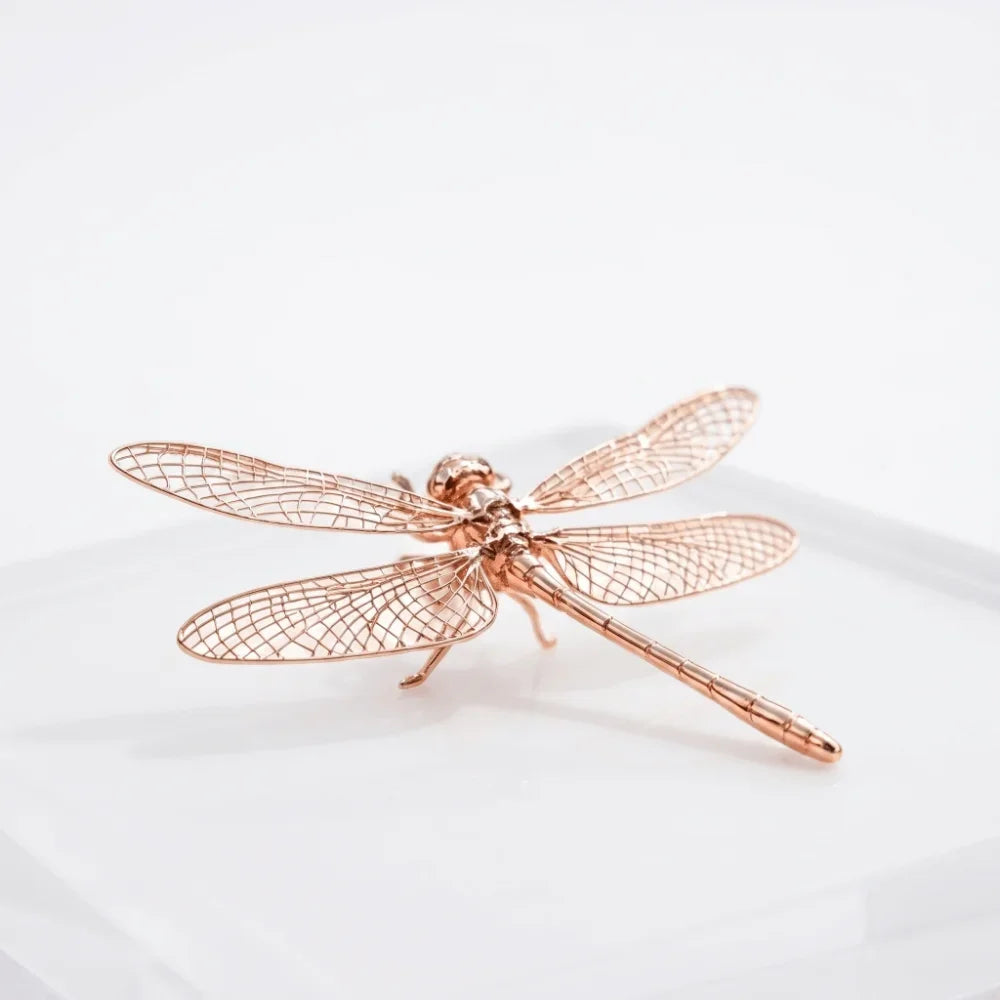 Handmade Dragonfly Ornament Tea Pet Decor Figurine
