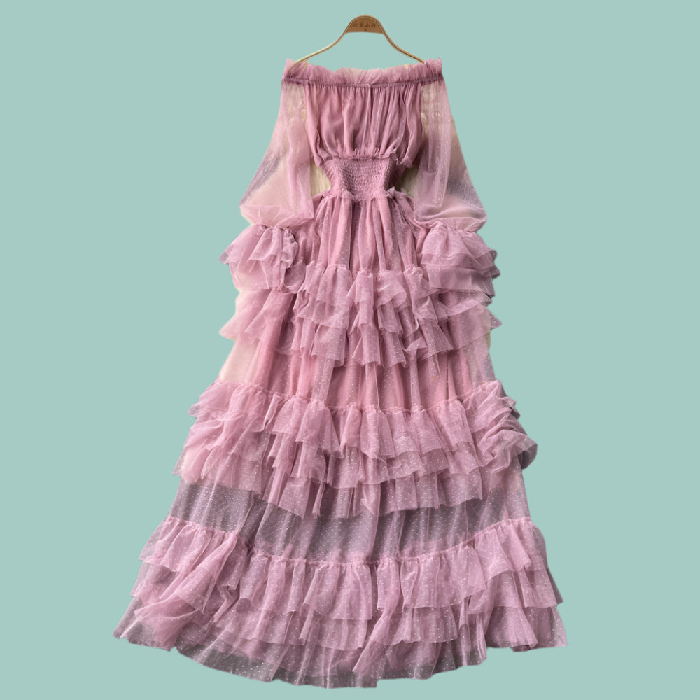 Cadenza's Cake Mesh Party Dress