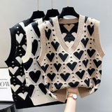 Love Heart Sweater Vest