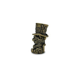 Brass Mad Cheshire Cat Paracord Bead Lanyards Dreadlocks Beard Bead