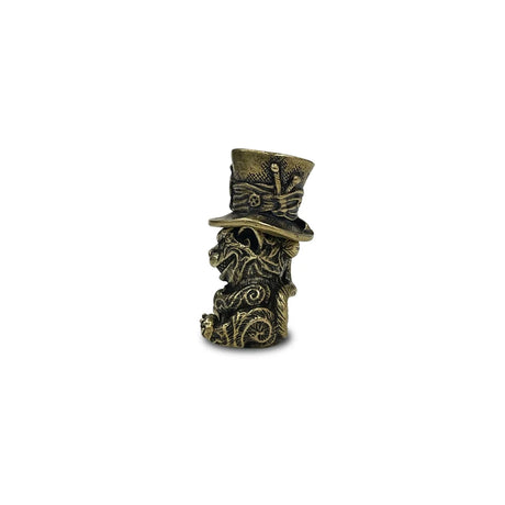 Brass Mad Cheshire Cat Paracord Bead Lanyards Dreadlocks Beard Bead