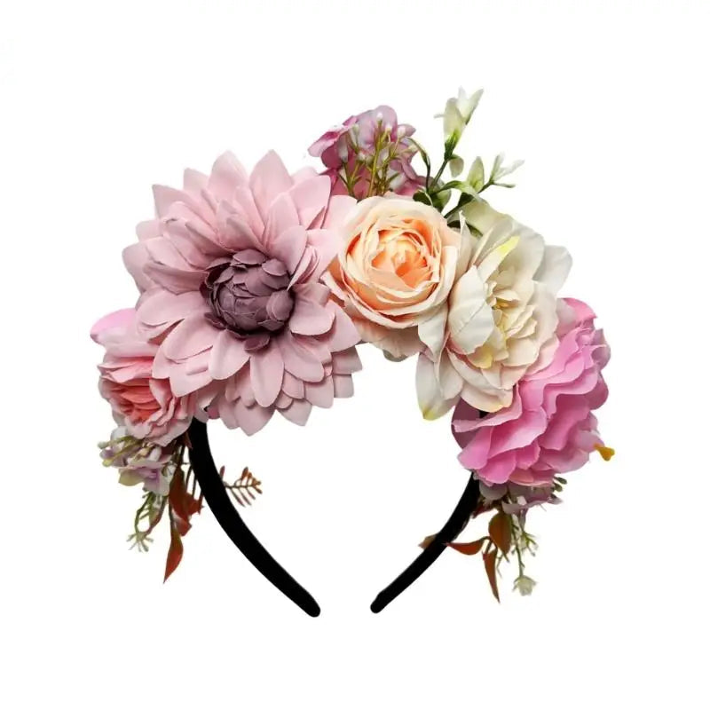Fabric Flower Goddess Hairbands