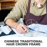 Headband Metal Frame DIY Headdress Holder Headwear Base Headgear Display Stand