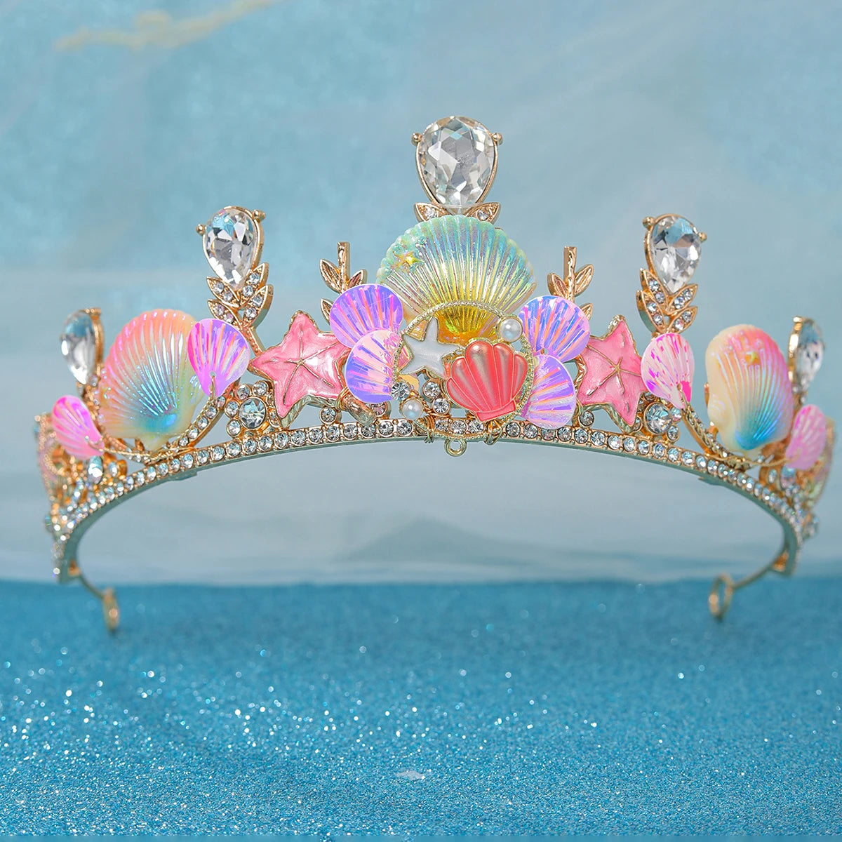 Seashells Crown Mermaid Tiaras