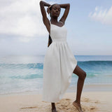 Eden's Cotton Linen Dress