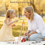 Baby Camping Barbecue Set Toy Role-Playing Camping Scene Immersive Play Gift for Children