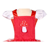 Girls Mushroom Dress Cosplay Costume Set