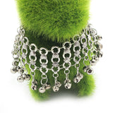 A Pair of Silver Bells Anklet Foot Jewellery