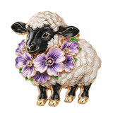 Sheep Brooches 6 Colours
