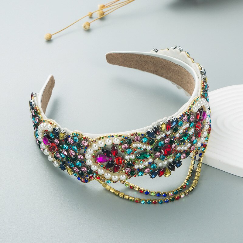 Palace Wear Pearl Tassel Headband