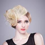 Linen Apricot Vintage Hat