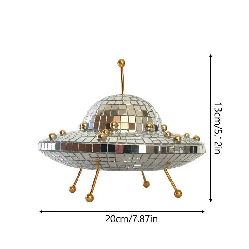 Disco Ball UFO Mirror Decor