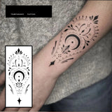 Floral Temporary Tattoo