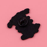 Sun Enamel Pin Anxiety Lapel Pins Badges