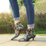 Tesora's Pointy Toe Ankle Booties