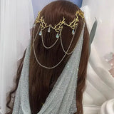 Forest Woodland Fairycore Hairchain