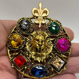 The Mage's Lions Head Brooch