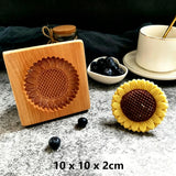 Farmhouse Wooden Cookie Moulds Baking Tools Gift for Bakers