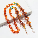 Resin Acrylic Glasses Chain Funky Sunglasses Accessories