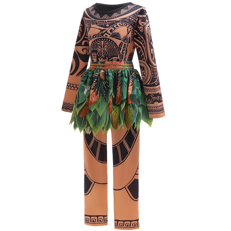 Moana and Maui Dress Ups Halloween Childrens Costumes