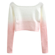 Girls Long Sleeve Ballet Dance Sweater Soft Warm Up Top Pullover