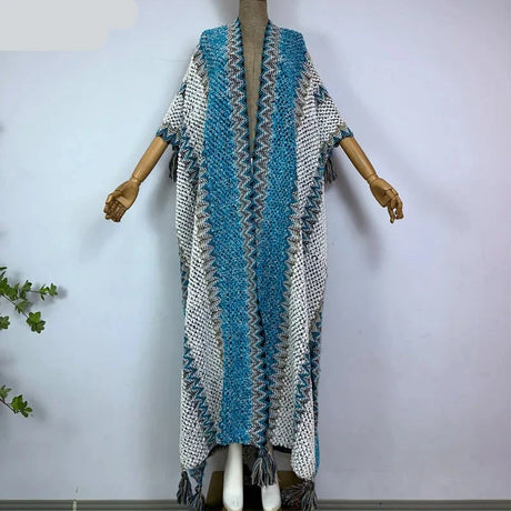 Huggelicious Tassel Knitted Long Cardigans 30 Colours