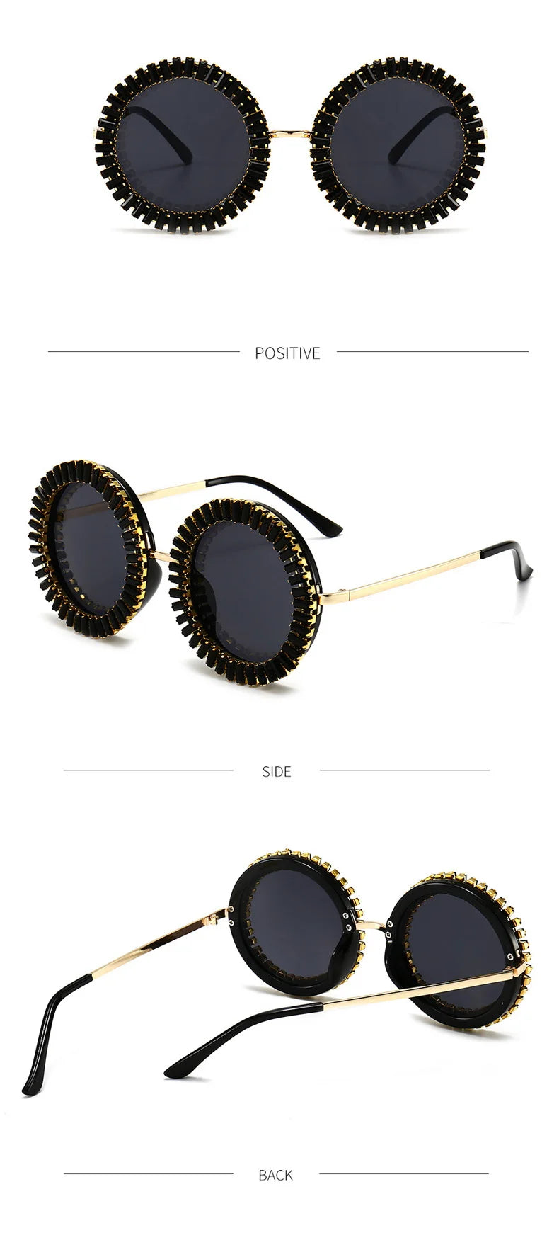 Circle Bling Sunglasses UV400