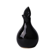 Leaf Cracked Glaze Essential Oil Pots 100ml Ceramic Aromatherapy Scented Home Decor Bottle