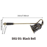 Candle Snuffers Enamel Diamonte Encrusted Long Handle Candle Extinguishers Home Decor