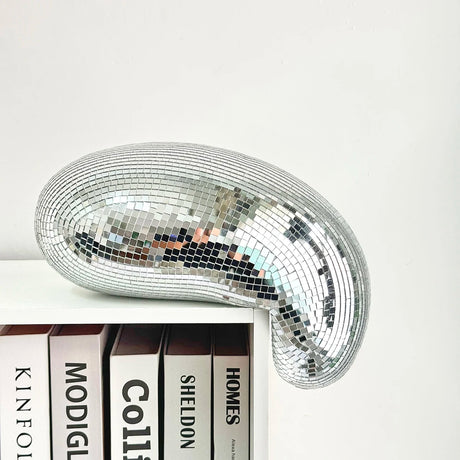 28cm Melted Disco Mirror Ball Funky Home Decor