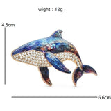 Whale Brooches