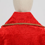 The Boy King Birthday Party King Robe Cape Cloak with Crown Sceptre