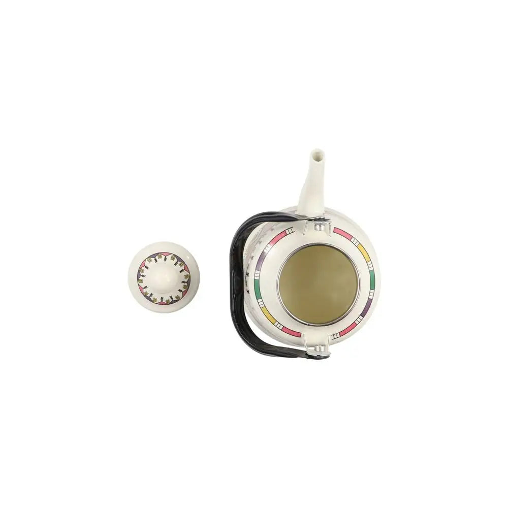 Enamel Tea Kettle 1.1L, 17L or 2.5L Stove Top Tea Pot No Whistling