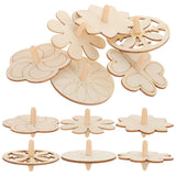 12 DIY Gyro Toys Wooden Spinning Tops Kids Craft Project