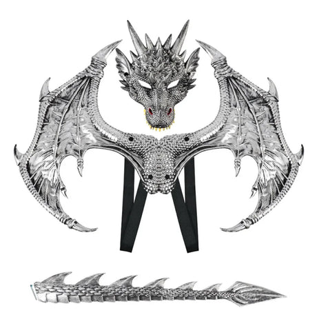 Dragon Costume Kids Cosplay Sets - Wings, Tail, Mask
