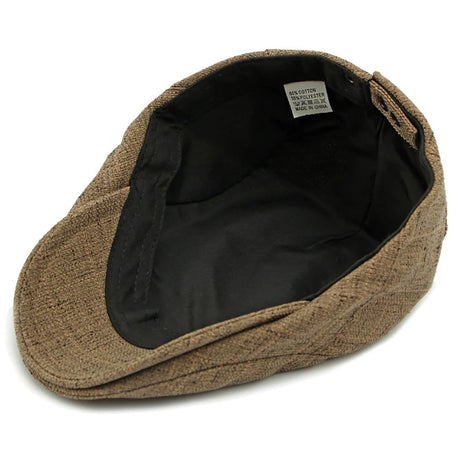 Breathable Linen Cabbie Beret Caps
