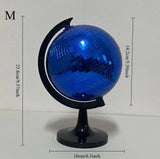Rotating Mirror Ball Disco Globe Decor